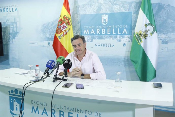 El portavoz municipal de Marbella, Félix Romero.