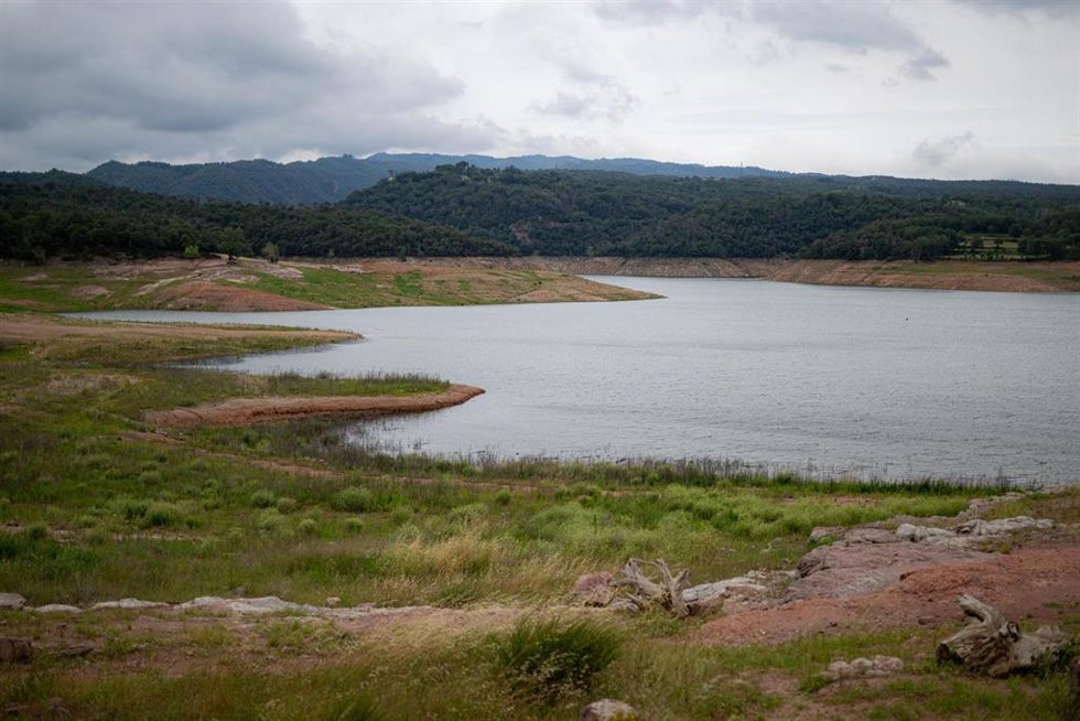 Imagen de archivo - El pantano de Sau, a 22 de junio de 2024, en Vilanova de Sau, Barcelona, Catalunya (España).