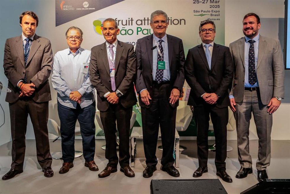 Foto familia de la presentación de Fruit Attraction So Paulo