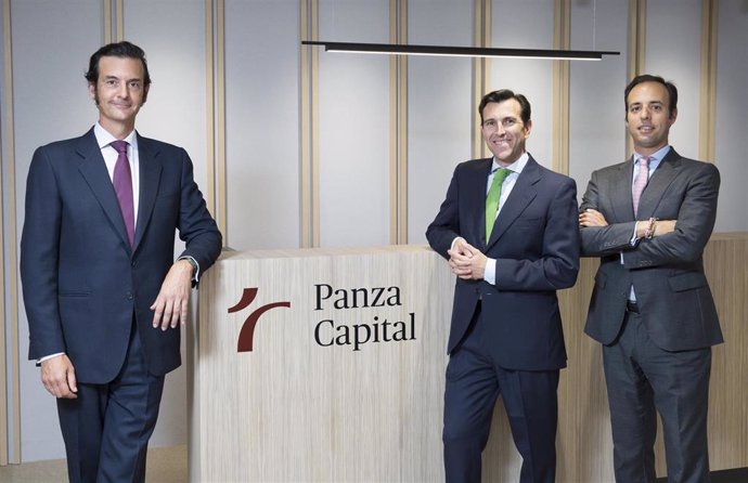 Archivo - Los fundadores de Panza Capital, Gustavo Trillo, Ricardo Cañete y Maximiliano Pablos.