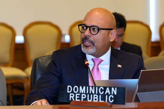 El representante adjunto de República Dominicana ante la OEA, Radhafil Rodríguez,