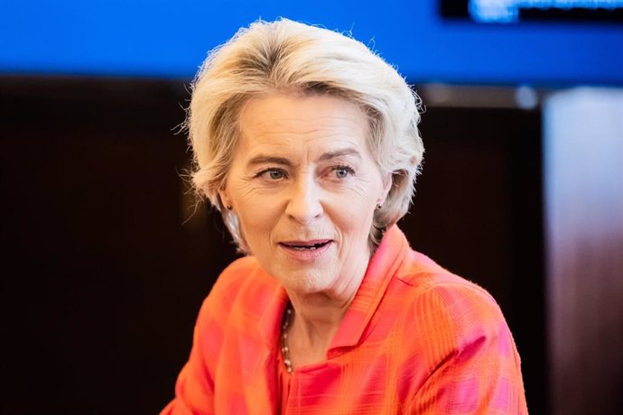 La presidenta de la Comisión Europea, Ursula von der Leyen.