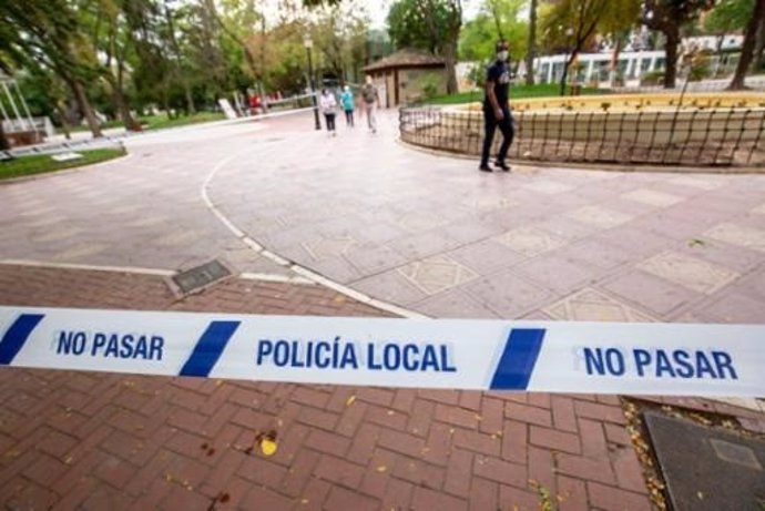 Cierre de parques en Guadalajara.