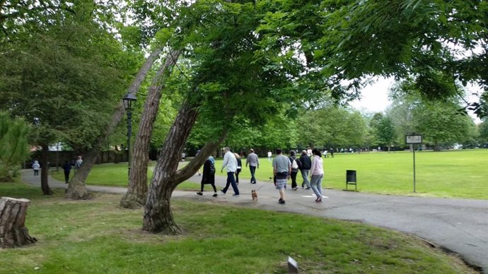 Archivo - Parque de Ferrera en Avilés.