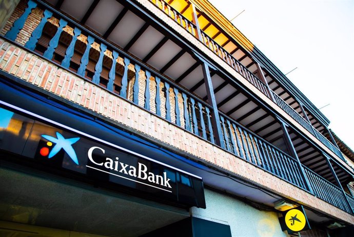 Una oficina de CaixaBank.