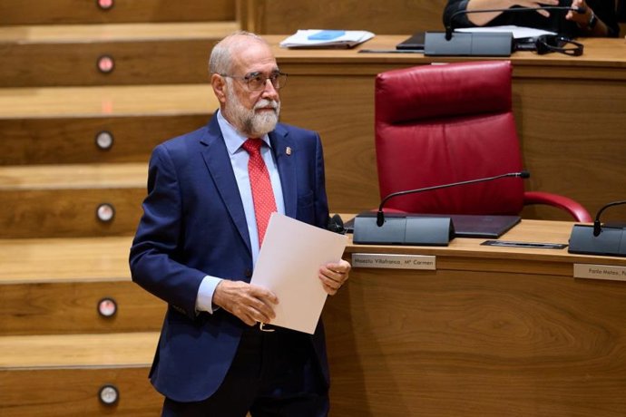El consejero de Salud del Gobierno de Navarra, Fernando Domínguez.