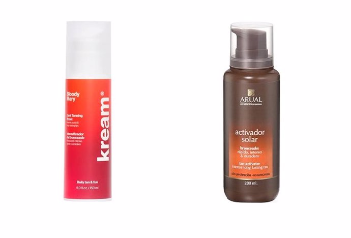 La AEMPS informa de la retirada de los cosméticos Arual Activador Solar y Kream Bloody Mary Intensificador de bronceado