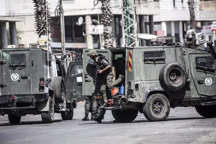 Imagen de archivo de miembros del Ejército de Israel en Cisjordania. 