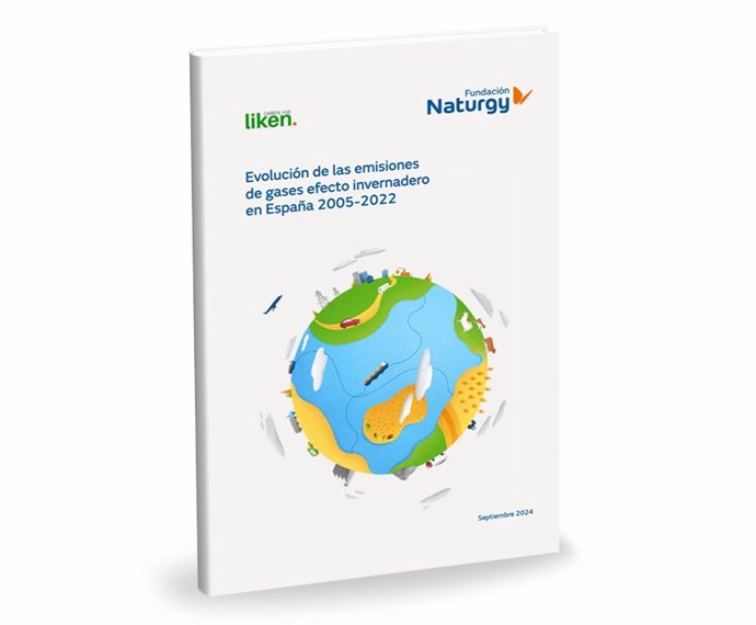 Evolución de las emisiones de gases efecto invernadero en España 2005-2022