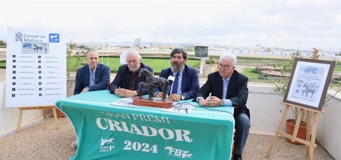 El el vicepresidente segundo del Consell de Mallorca y conseller insular de Medio Ambiente, Medio rural y Deportes, Pedro Bestard, en la presentación del Gran Premio del Criador