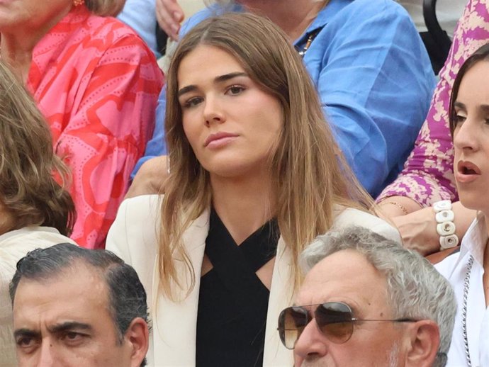 Ana Soria, novia del torero, asiste a la última corrida de toros de Enrique Ponce en la Plaza de Toros de Valencia