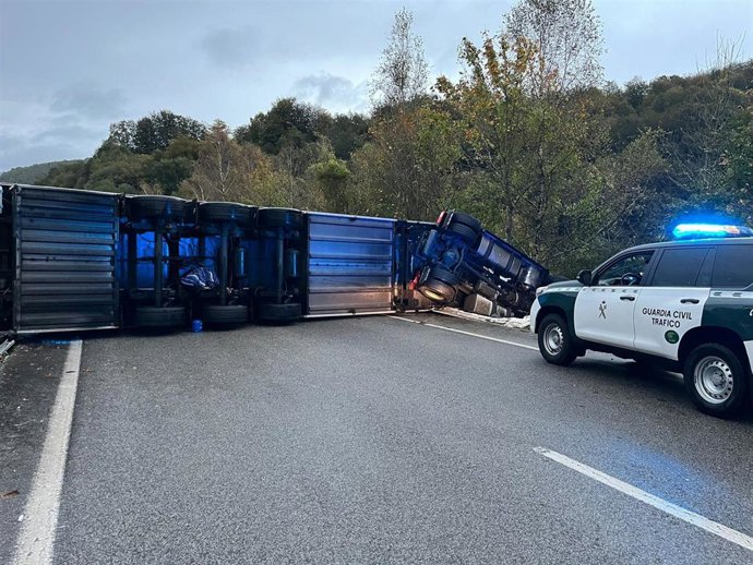 Imagen del accidente.