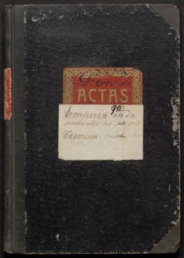 Libro de actas de Esparragosa de la Serena.