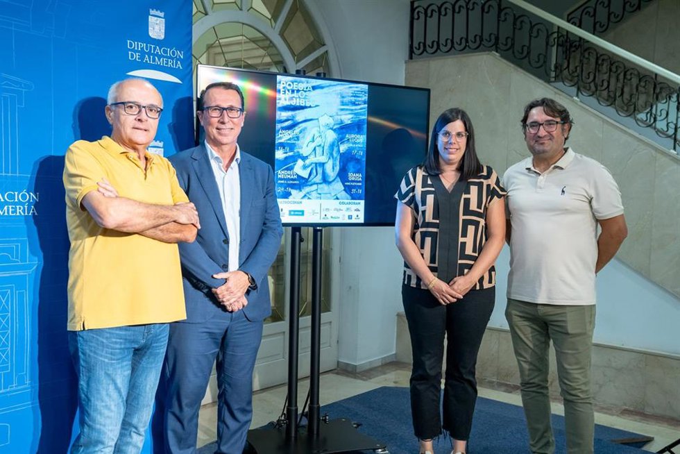 Diputación y Cajamar se unen a Papeles del Náufrago para la celebración de Poesía en los Aljibes.