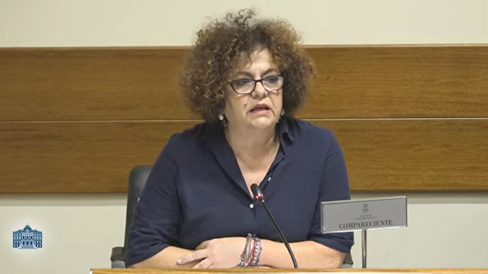 La consejera de Derechos Sociales y Bienestar, Marta del arco.