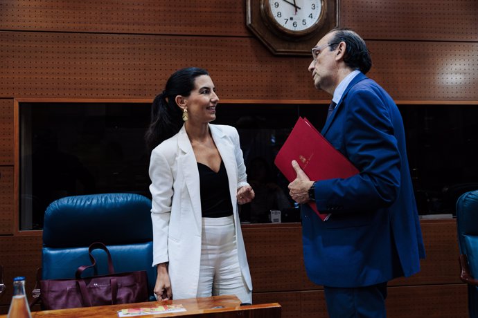 Rocío Monasterio, portavoz de Vox en la Asamblea de Madrid