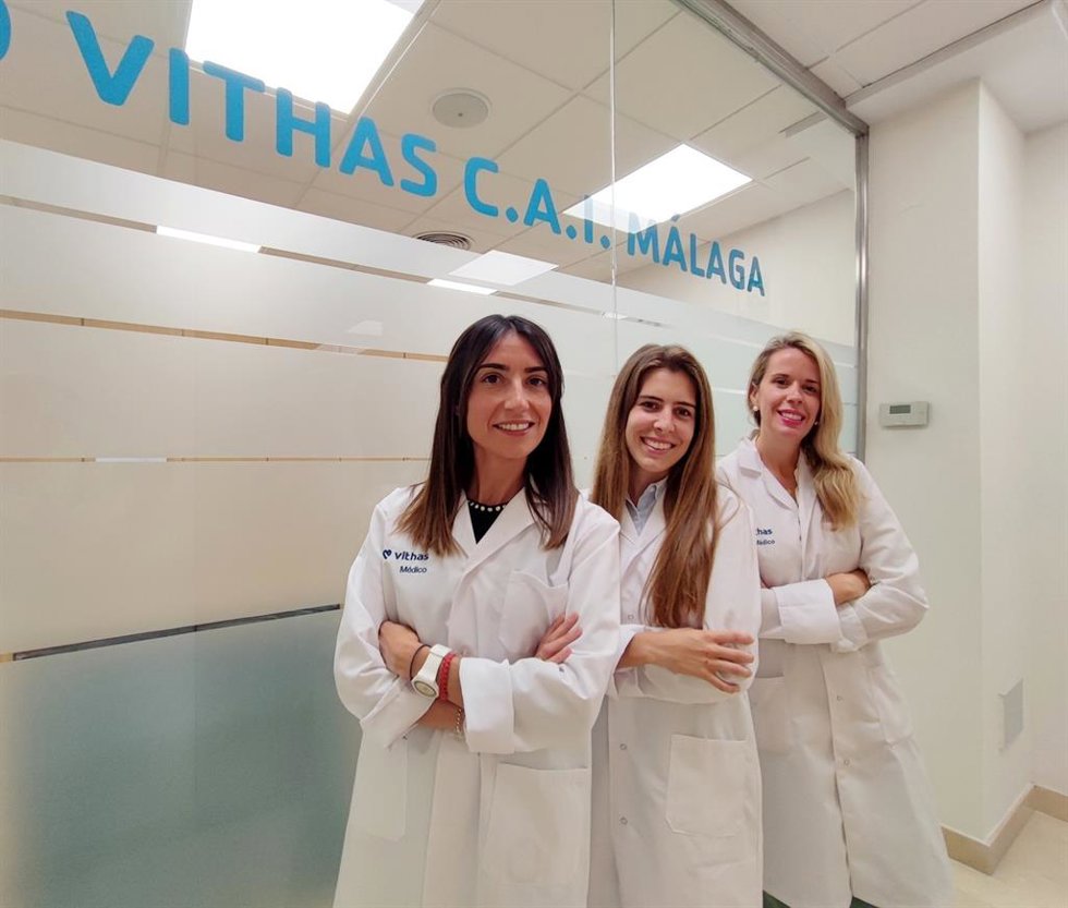 Equipo de la Unidad de Salud Mental Infantil y Neurodesarrollo del Hospital Vithas Málaga (Usmin-AT), integrada en el Instituto de Neurociencias Vithas