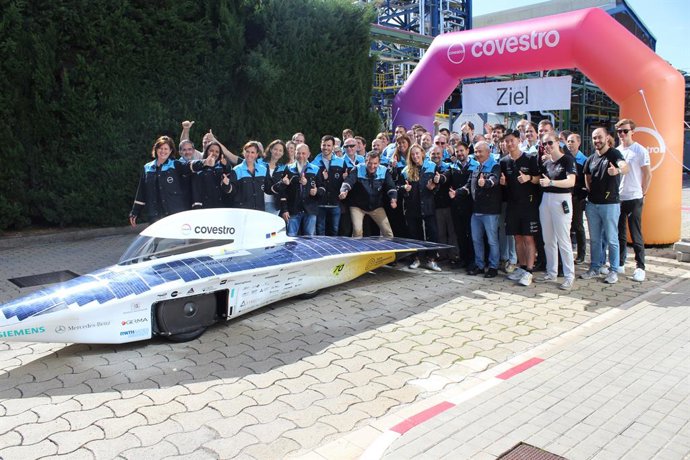 El coche Sonnenwagen Covestro Adelie