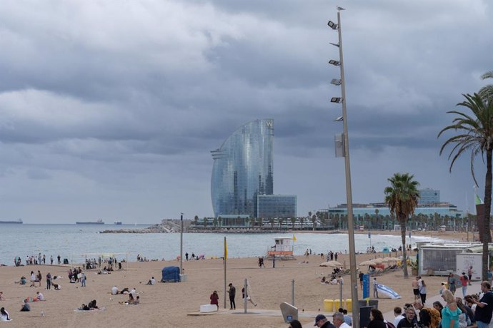 Imatge de recurs de la platja de Barcelona