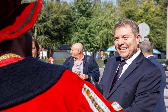 El presidente de Castilla-La Mancha, Emiliano García-Page, en la 43 edición de Farcama