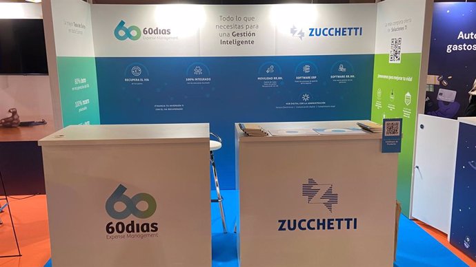 Stand de Zucchetti Spain en el Congreso Finance Meeting 2024