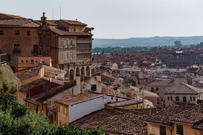 Archivo - Vista de la ciudad de Tarazona.