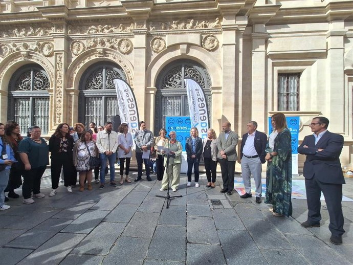 Acto del Día Mundial de la Salud Mental en la Plaza de San Francisco