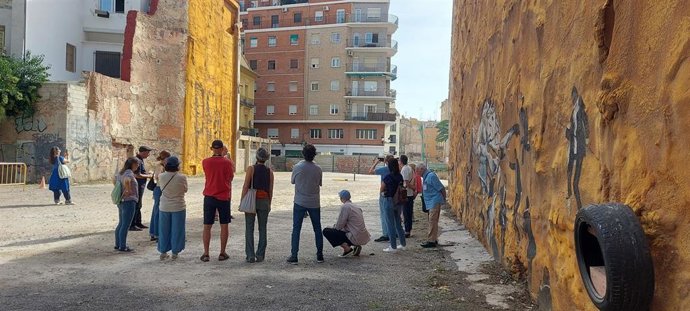 Imagen de una de las últimas visitas guiadas