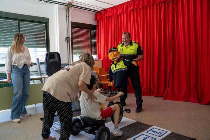 Actividades de educación vial en Mairena