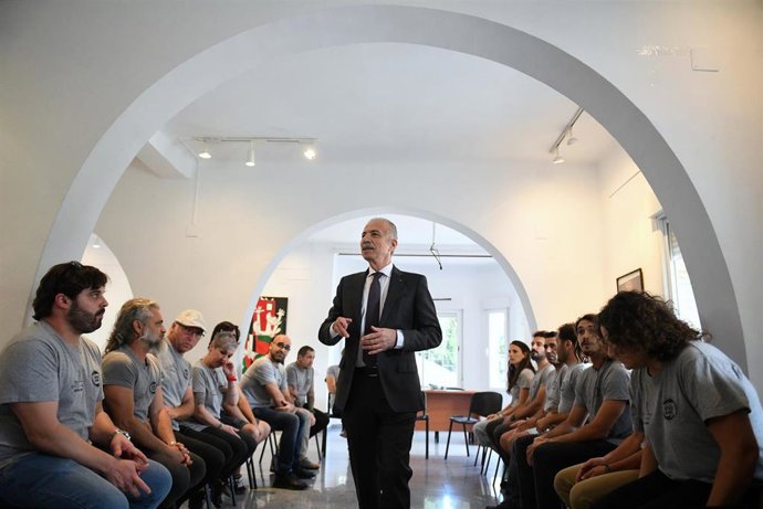 Archivo - El embajador de Palestina en España, Husni Abdel Wahed 