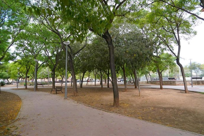 Vista del parque Orson Welles.