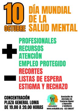 Orekabide demanda que Osakidetza priorice la salud mental