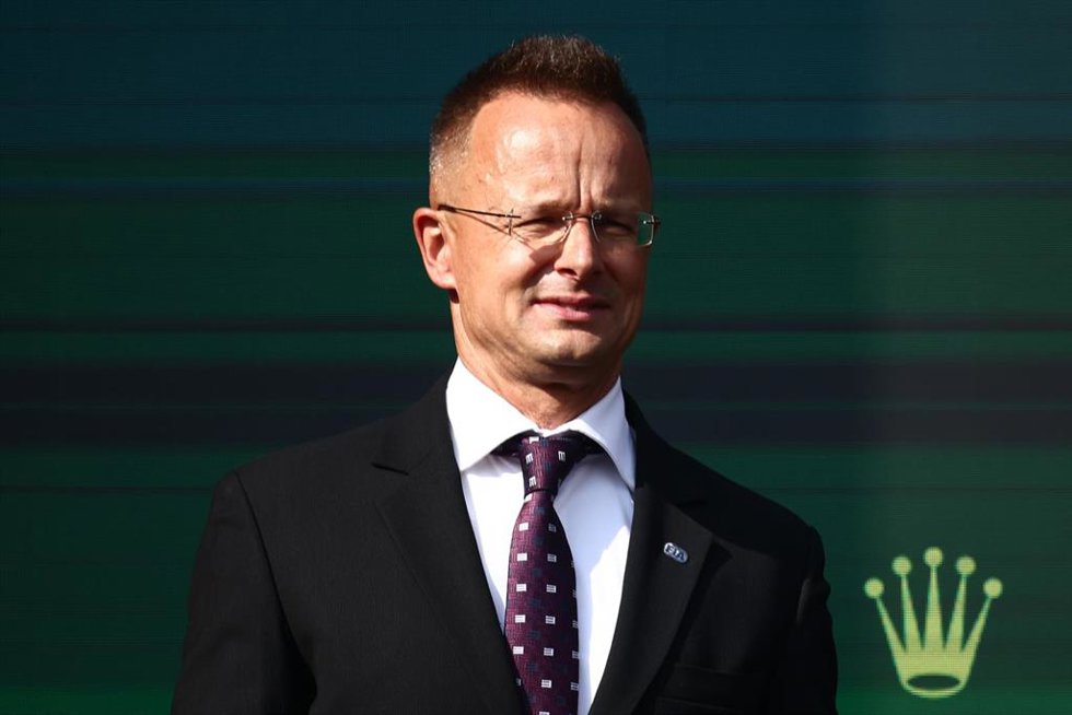 Archivo - Peter Szijjarto, ministro de Exteriores de Hungría