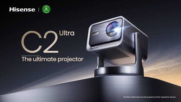 Hisense Launched 4K Laser Smart Mini Projector C2 Ultra