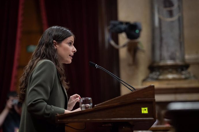 La portavoz de Junts en el Parlament, Mònica Sales