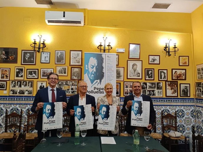 Presentaicón del Festival Flamenco Pepe Polluelas