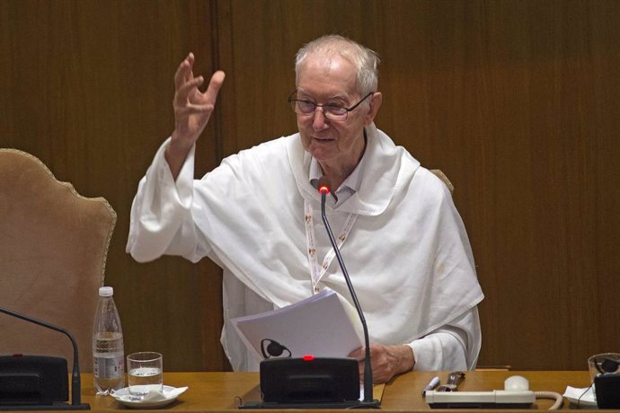 Vatican: NO LIBRI** Italy, Rome, Vatican, 2024/10/1.Dominican Father Timothy Radcliffe  