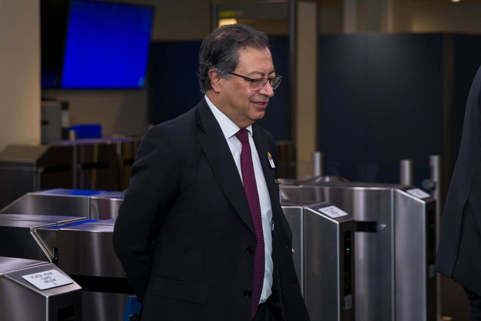 El presidente de Colombia, Gustavo Petro 