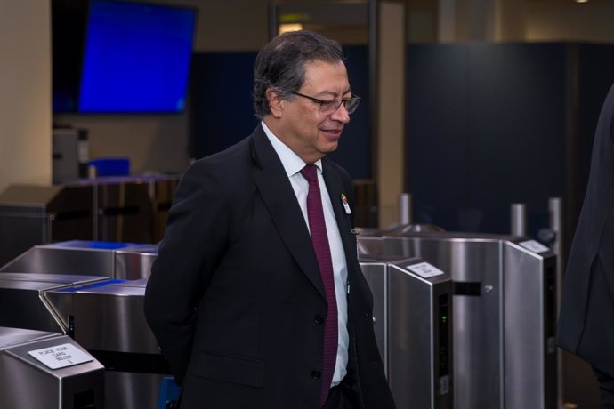 September 24, 2024, New York, Ny, USA: Colombian President Gustavo Petro arrives for the opening of the United Nations General Assembly in New York, United States, on Tuesday, 24.