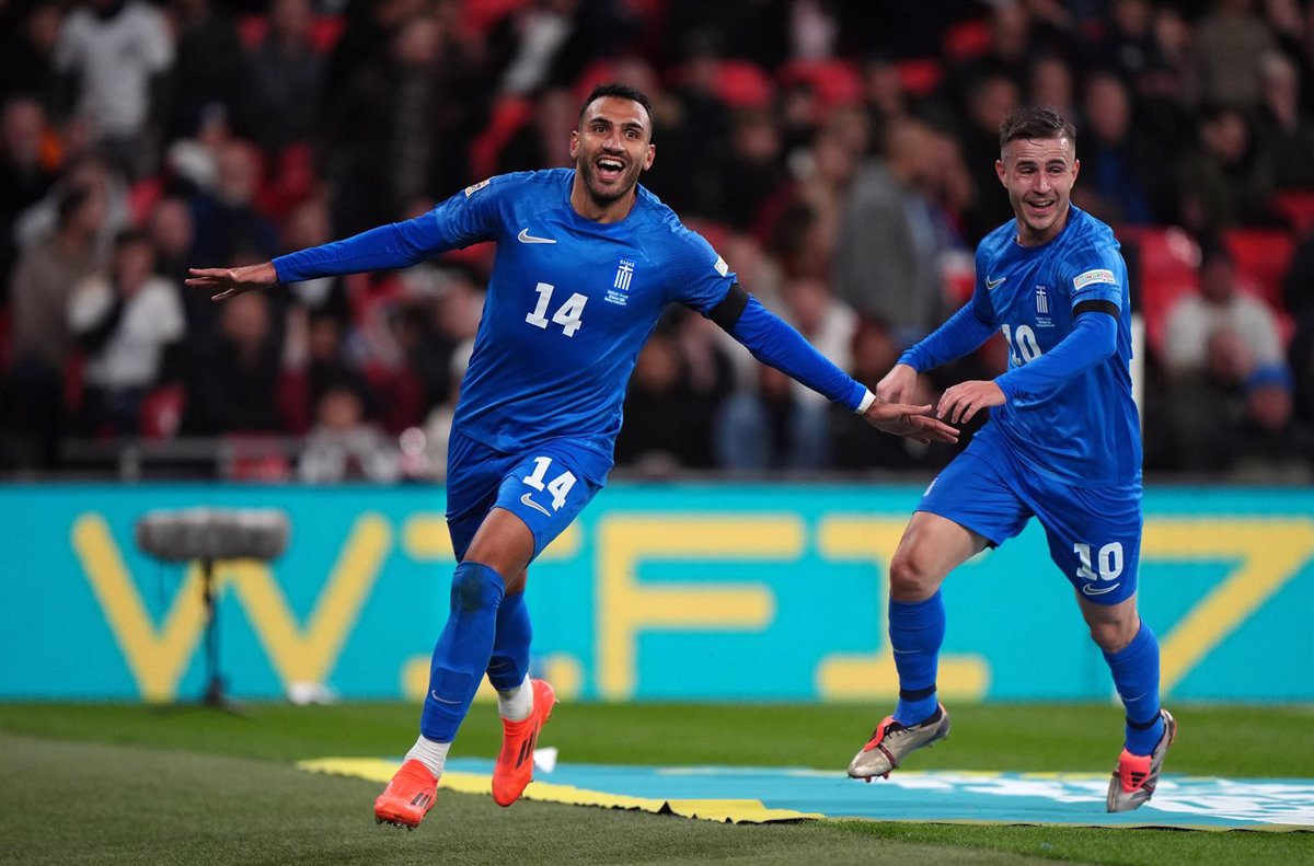 Greece attacks Wembley and Belgium draws in Rome