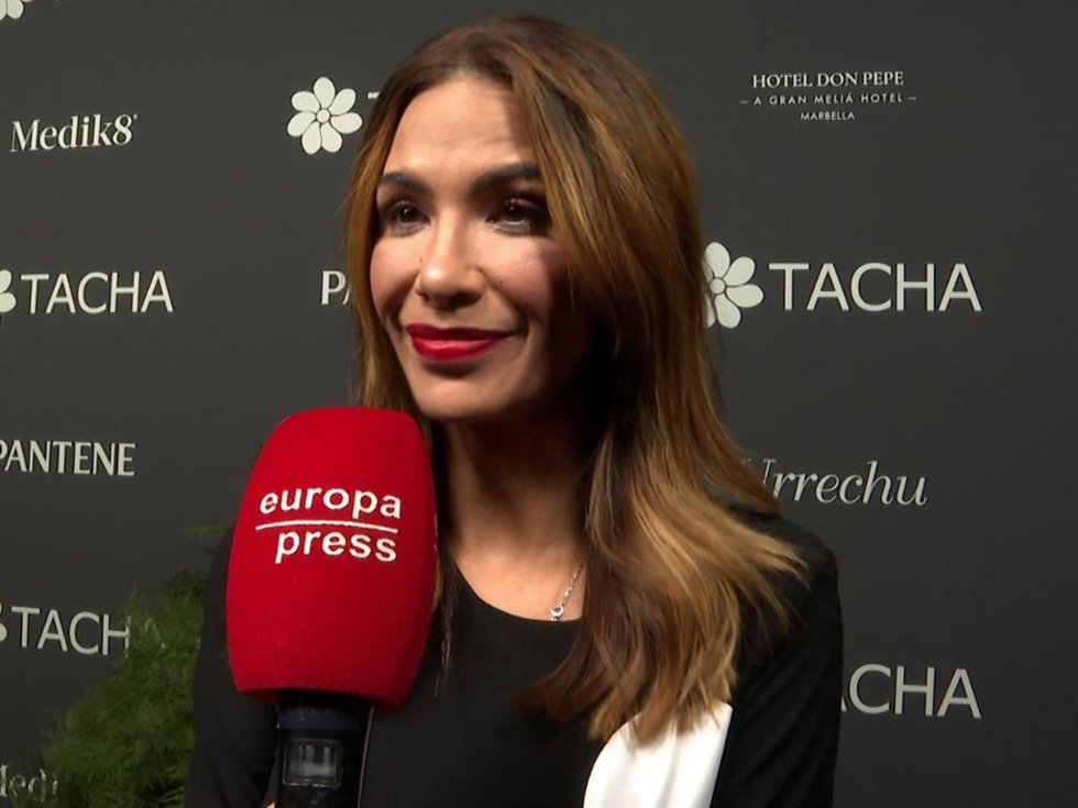 Tamara Gorro en la fiesta por el 30 aniversario de Tacha Beauty