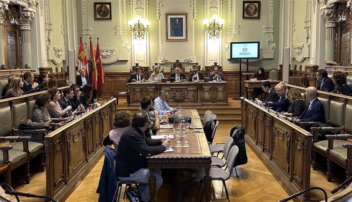 Pleno Extraordinario del Ayuntamiento de Valladolid sobre el derrumbe de la cúpula de la Vera Cruz.