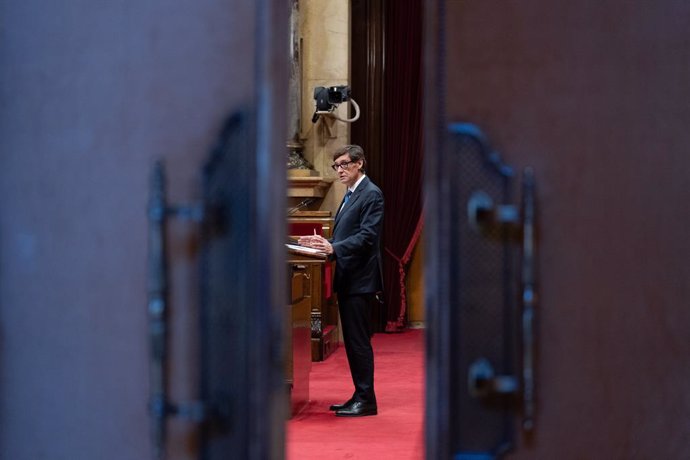 El president de la Generalitat de Catalunya, Salvador Illa