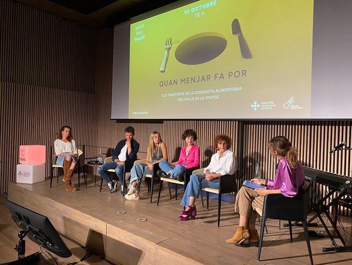 Conferencia del ciclo Sant Pau Talks titulada 'Cuando comer da miedo. Los trastornos de la conducta alimentaria más allá de la imagen'