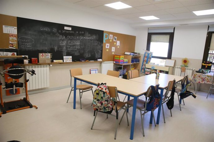 Archivo - Colegio, clase, aula, infantil, escolar