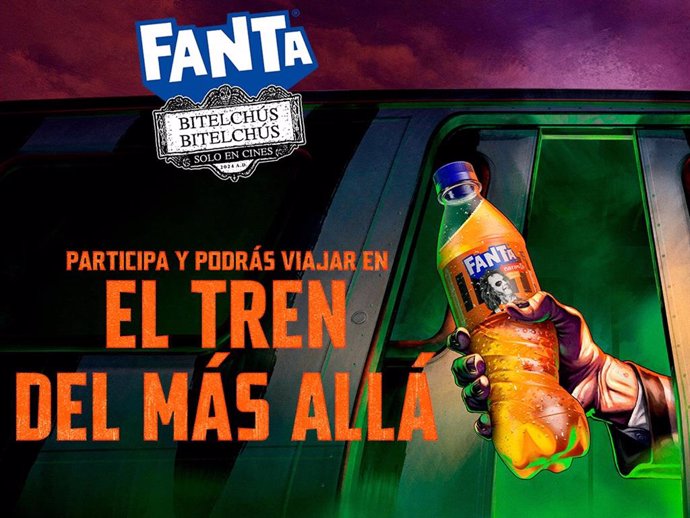 Fanta trae a España la experiencia inmersiva "Tren del más allá", un viaje al otro mundo inspirado en la escena de la película 'Bitelchús Bitelchús'