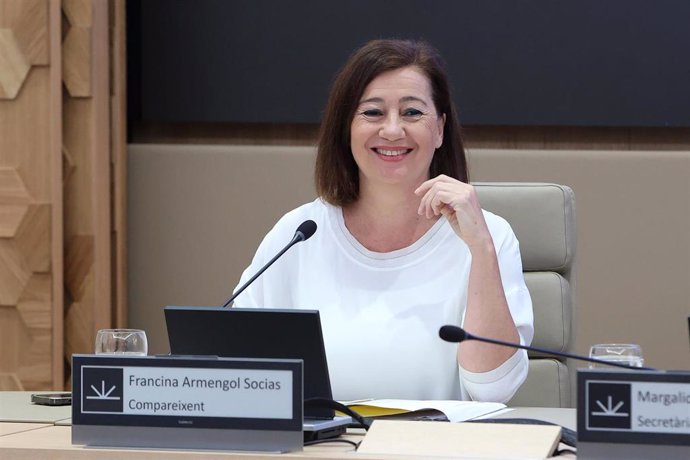 Archivo - La presidenta del Congreso, Francina Armengol.