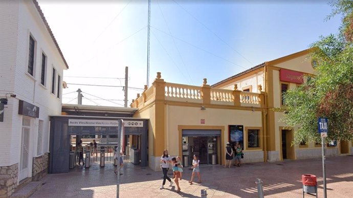 Estación de tren de Sagunt (Valencia)