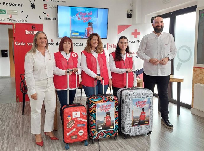 Presentación de la campaña sobre coluntariado 'El viaje que te cambia'.