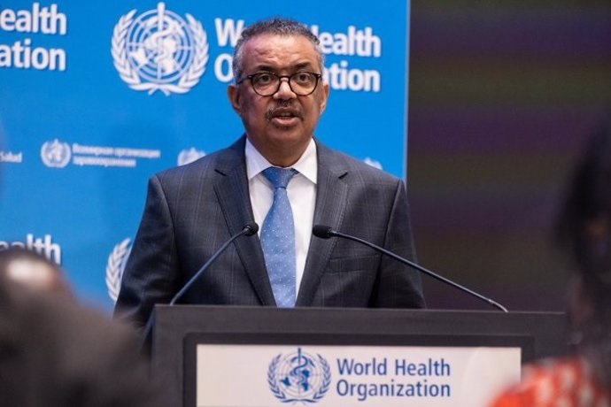 Archivo - Imagen de archivo del director general de la Organización Mundial de la Salud (OMS), Tedros Adhanom Ghebreyesus.